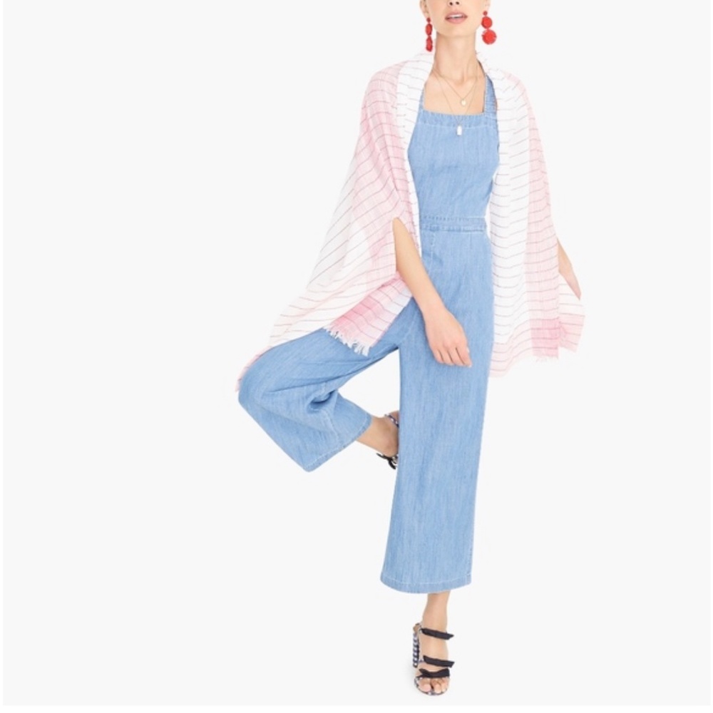 J Crew Chambray Jumpsuit